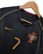2006-07 Portugal Nike Away Shirt #7 Figo - (M)
