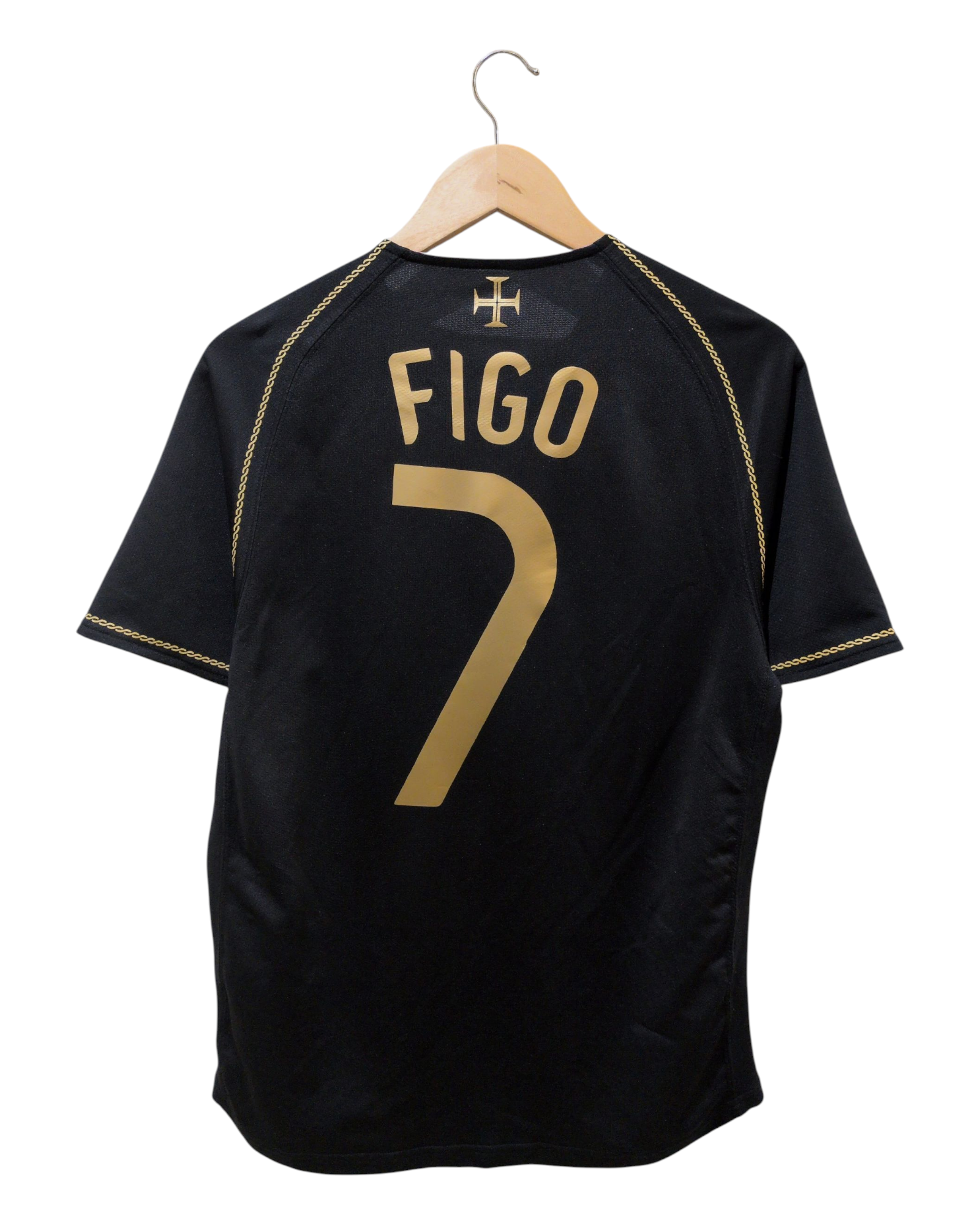 2006-07 Portugal Nike Away Shirt #7 Figo - (M)