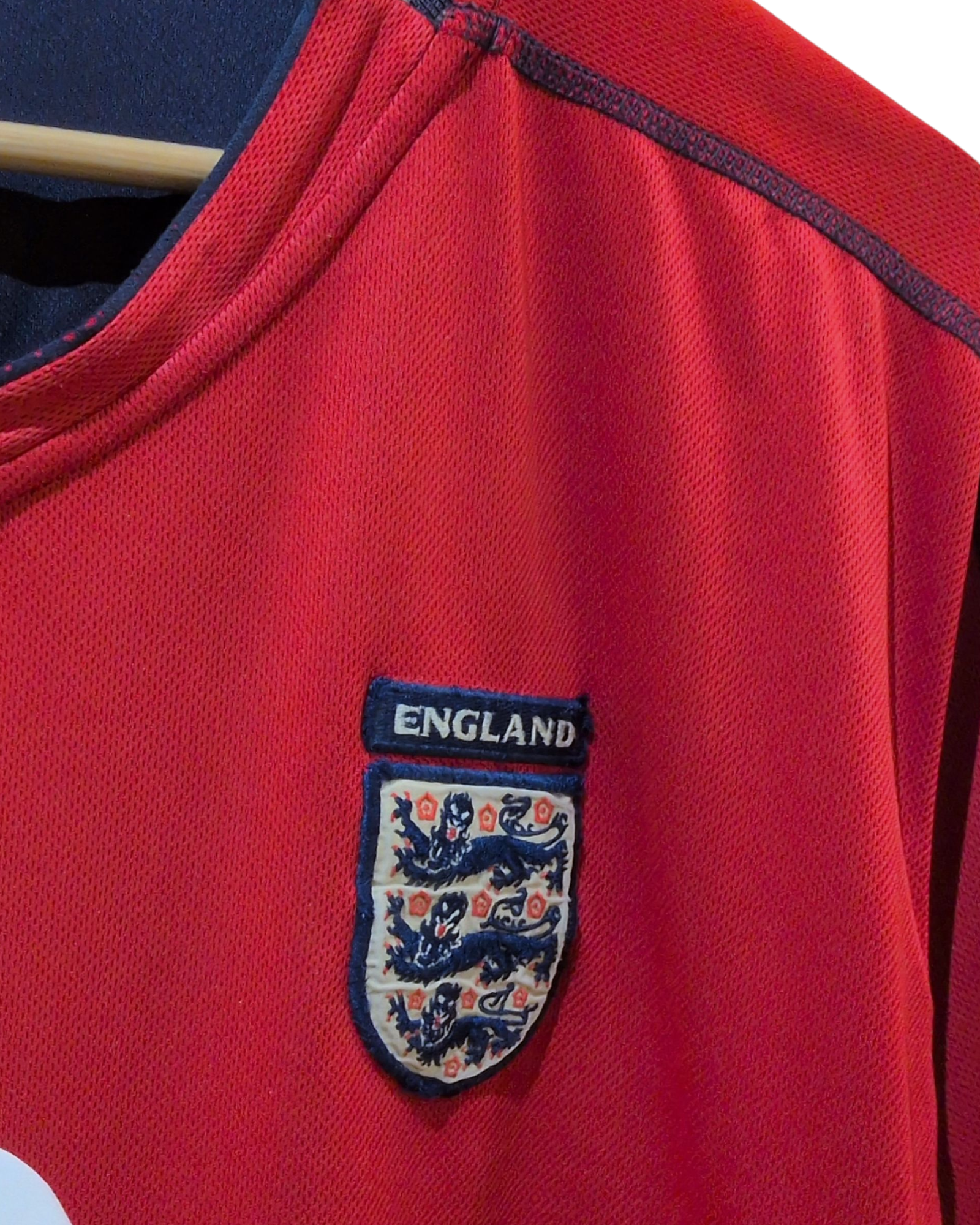 2002-04 England Umbro Reversible Away Shirt #9 Fowler - (XL)