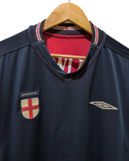 2002-04 England Umbro Reversible Away Shirt #9 Fowler - (XL)