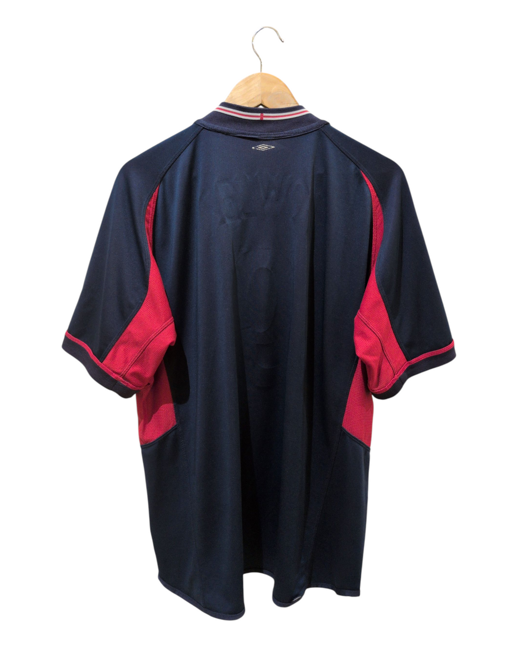 2002-04 England Umbro Reversible Away Shirt #9 Fowler - (XL)