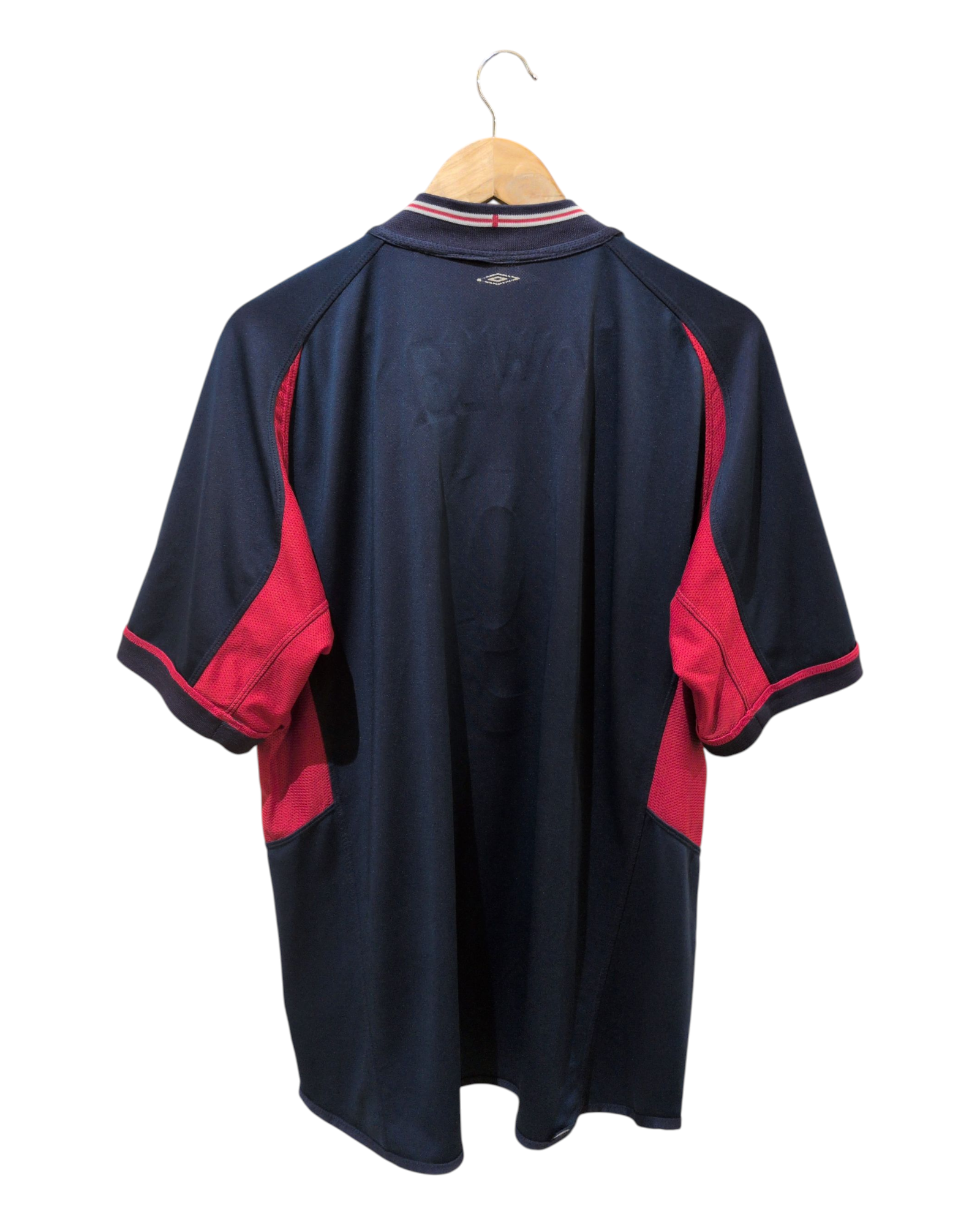 2002-04 England Umbro Reversible Away Shirt #9 Fowler - (XL)