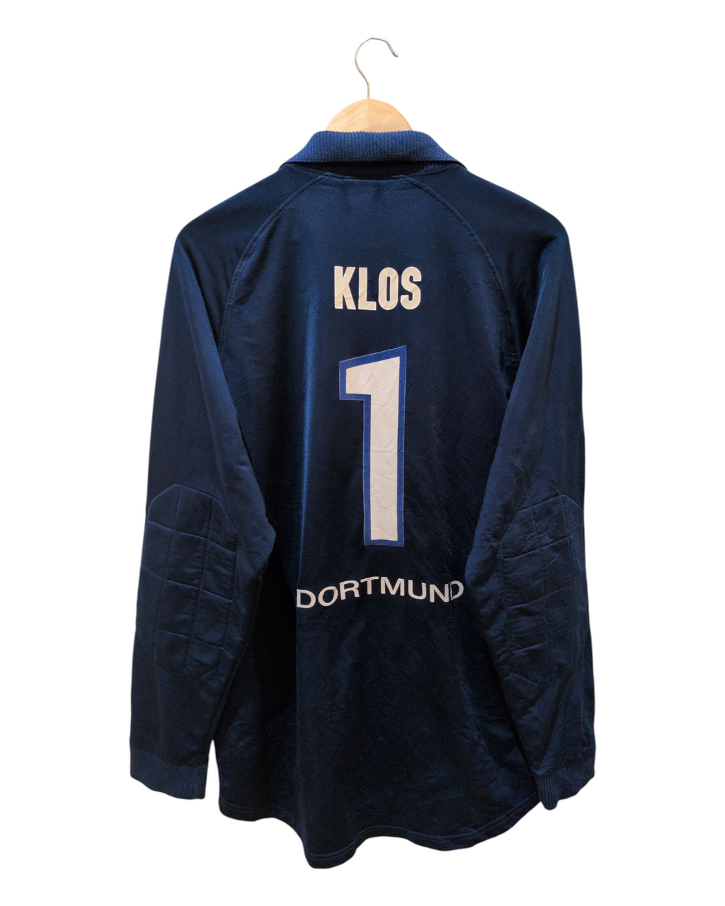 1997-98 Borussia Dortmund Nike Goalkeeper L/S Shirt #1 Klos - (L)