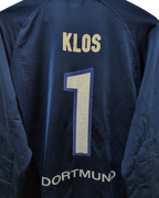 1997-98 Borussia Dortmund Nike Goalkeeper L/S Shirt #1 Klos - (L)