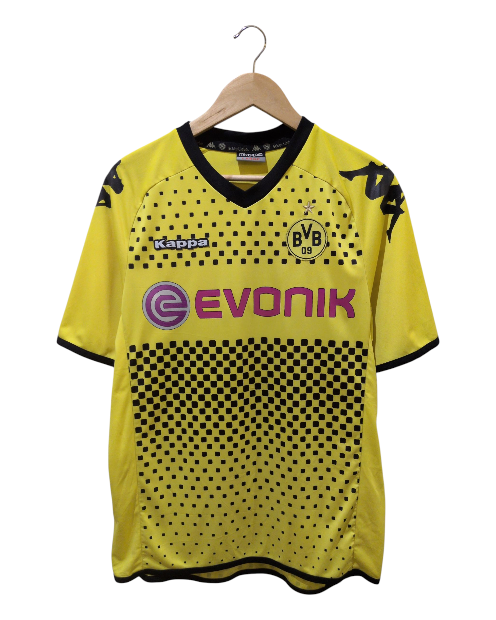 2011-12 Borussia Dortmund Kappa Home Shirt #14 Perisic - (L)