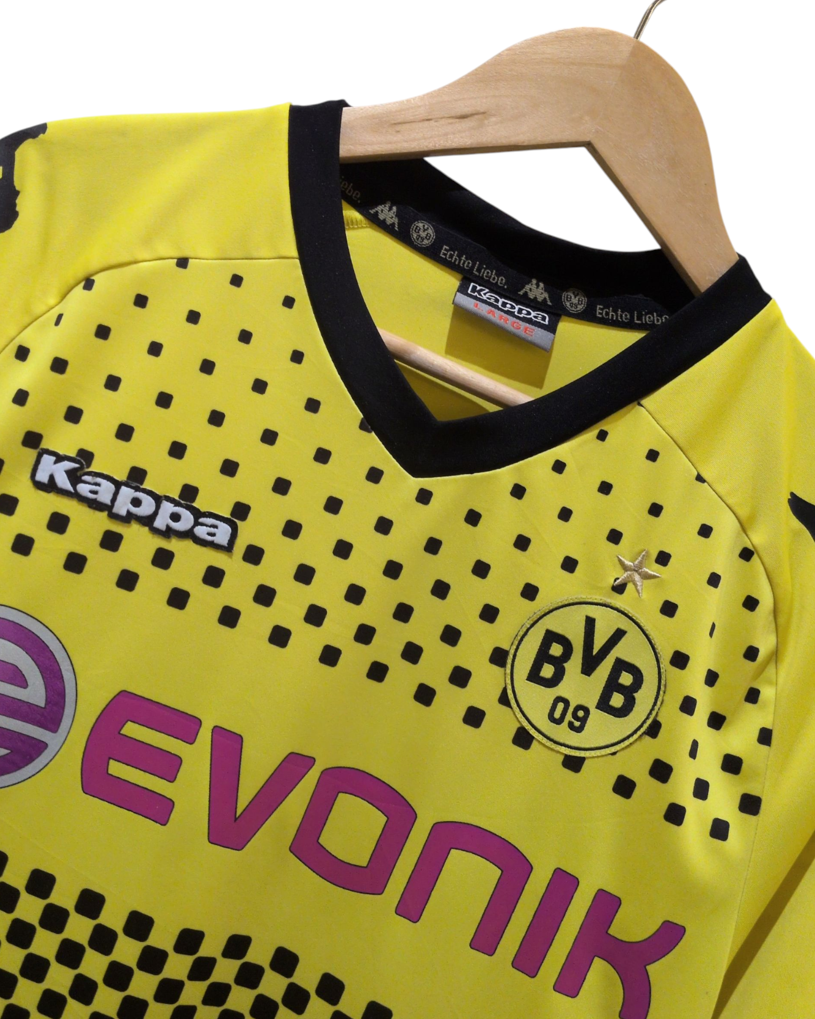 2011-12 Borussia Dortmund Kappa Home Shirt #14 Perisic - (L)