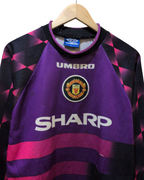 1996-97 Manchester United Umbro Goalkeeper L/S Shirt - (Y)