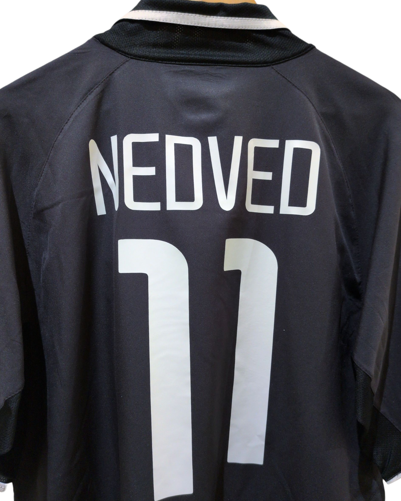 2003-04 Juventus Nike Third Shirt #11 Nedved - (XL)