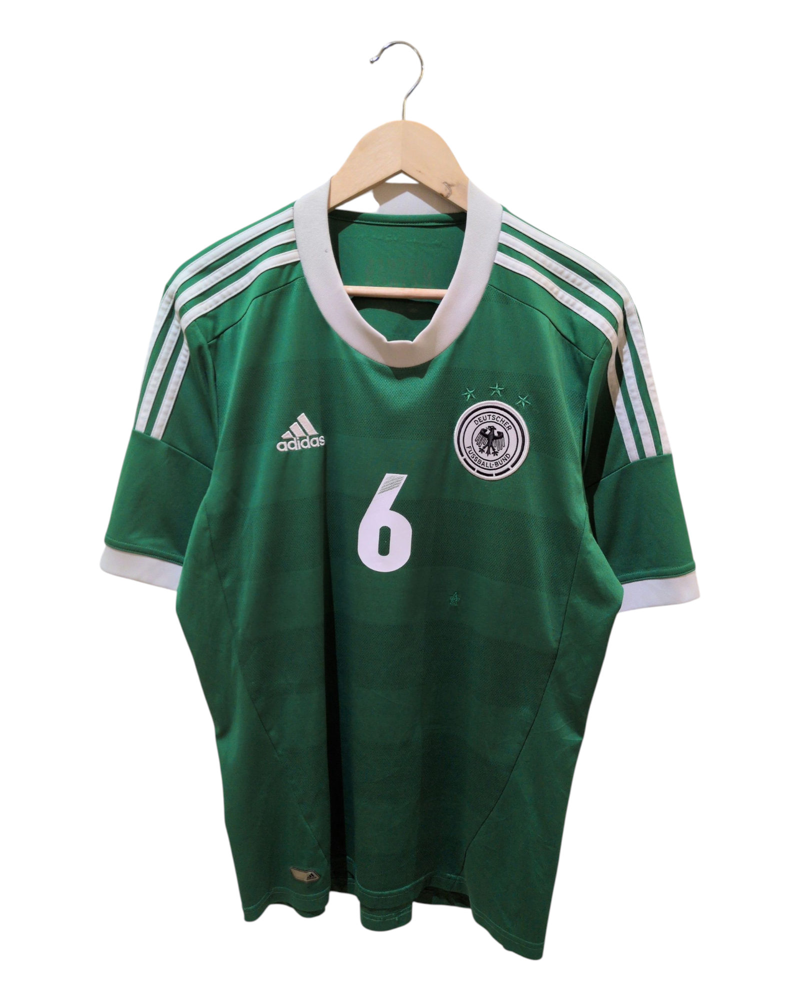 2012-13 Germany Adidas Away Shirt #6 Khedira - (L)