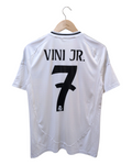 2024-25 Real Madrid Adidas Home Shirt #7 Vini Jr - (XL.Boys)