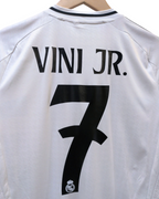 2024-25 Real Madrid Adidas Home Shirt #7 Vini Jr - (XL.Boys)