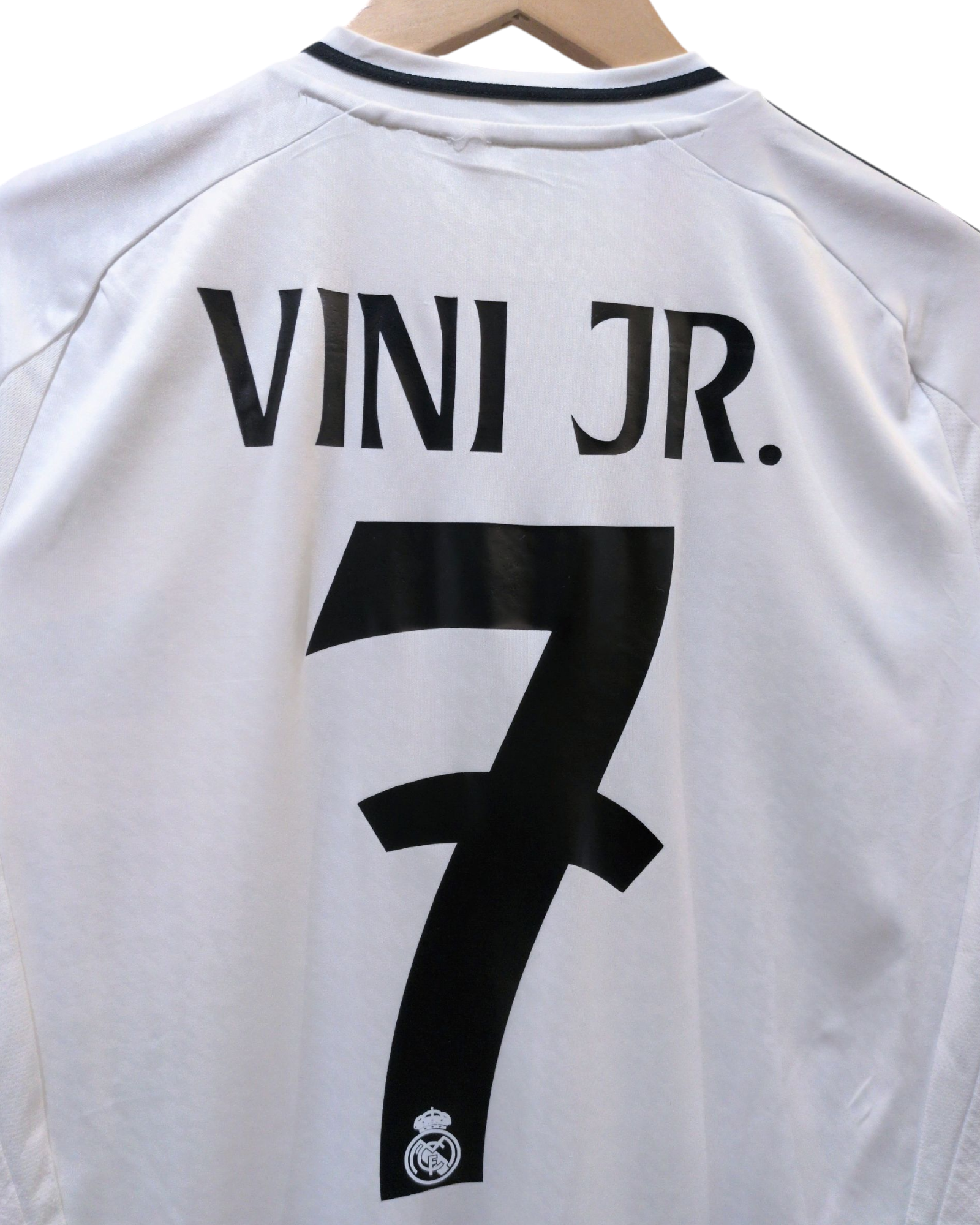 2024-25 Real Madrid Adidas Home Shirt #7 Vini Jr - (XL.Boys)