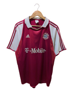 2003-04 Bayern Munich Adidas Home Shirt #7 Scholl - (M)