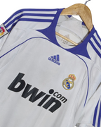2007-08 Real Madrid Adidas Home Shirt #11 Robben - (M)
