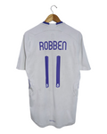 2007-08 Real Madrid Adidas Home Shirt #11 Robben - (M)