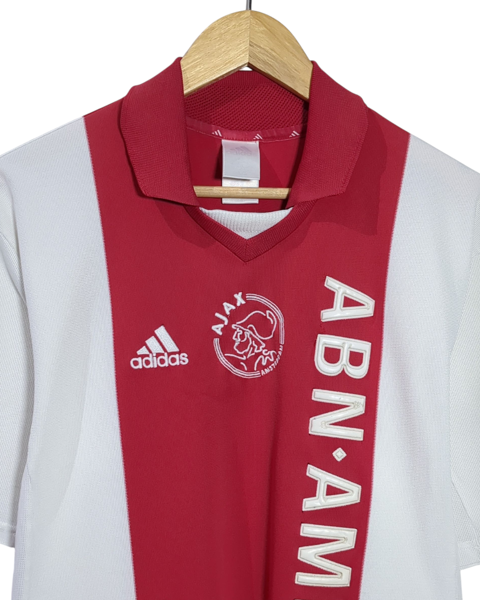 2000-01 Ajax Adidas Home Shirt - (L)