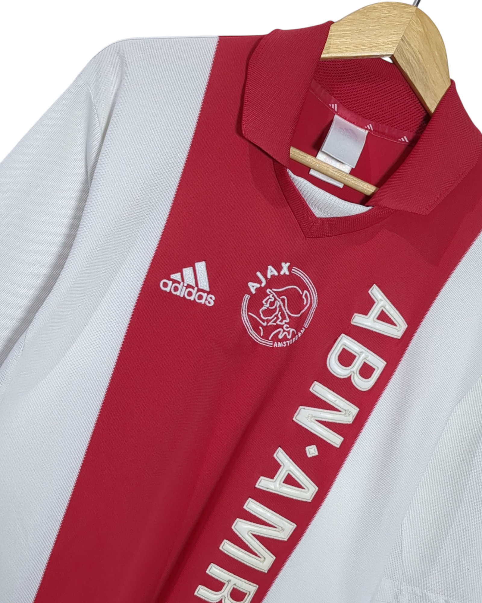 2000-01 Ajax Adidas Home Shirt - (L)