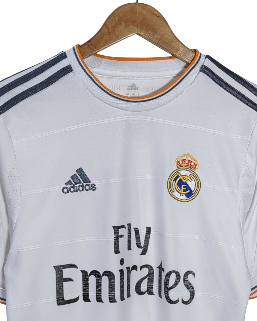 2013-14 Real Madrid Adidas Home Shirt #7 Ronaldo - (S)