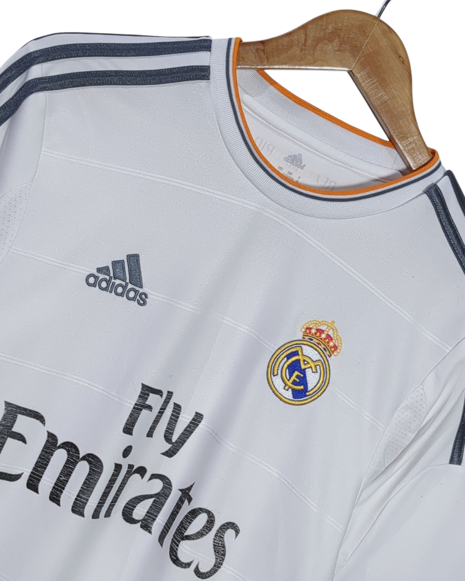 2013-14 Real Madrid Adidas Home Shirt #7 Ronaldo - (S)