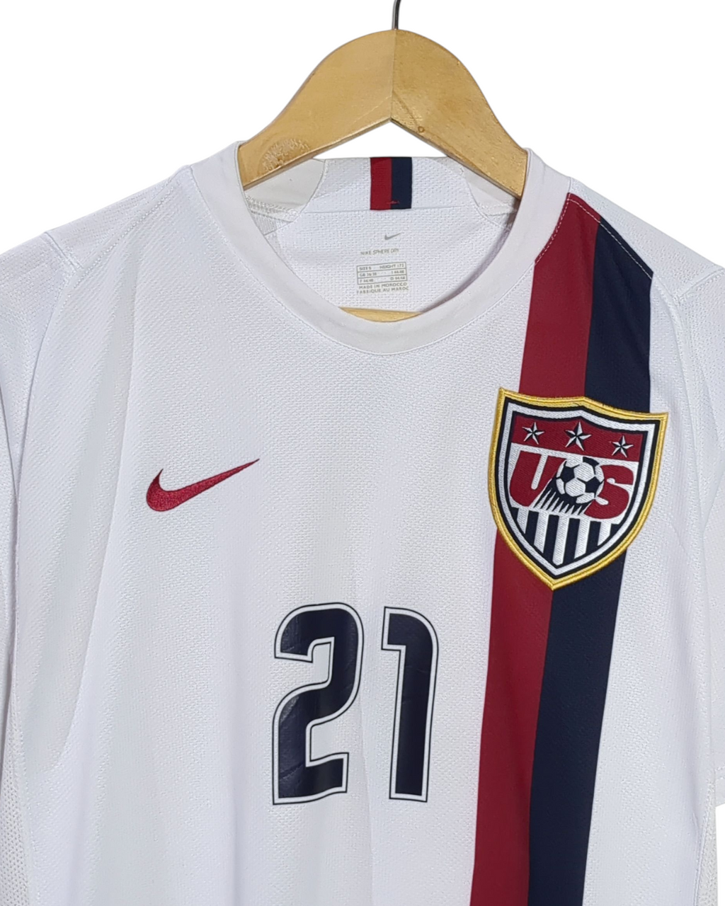 2006-07 USA Nike Home Shirt #21 Donovan - (S)