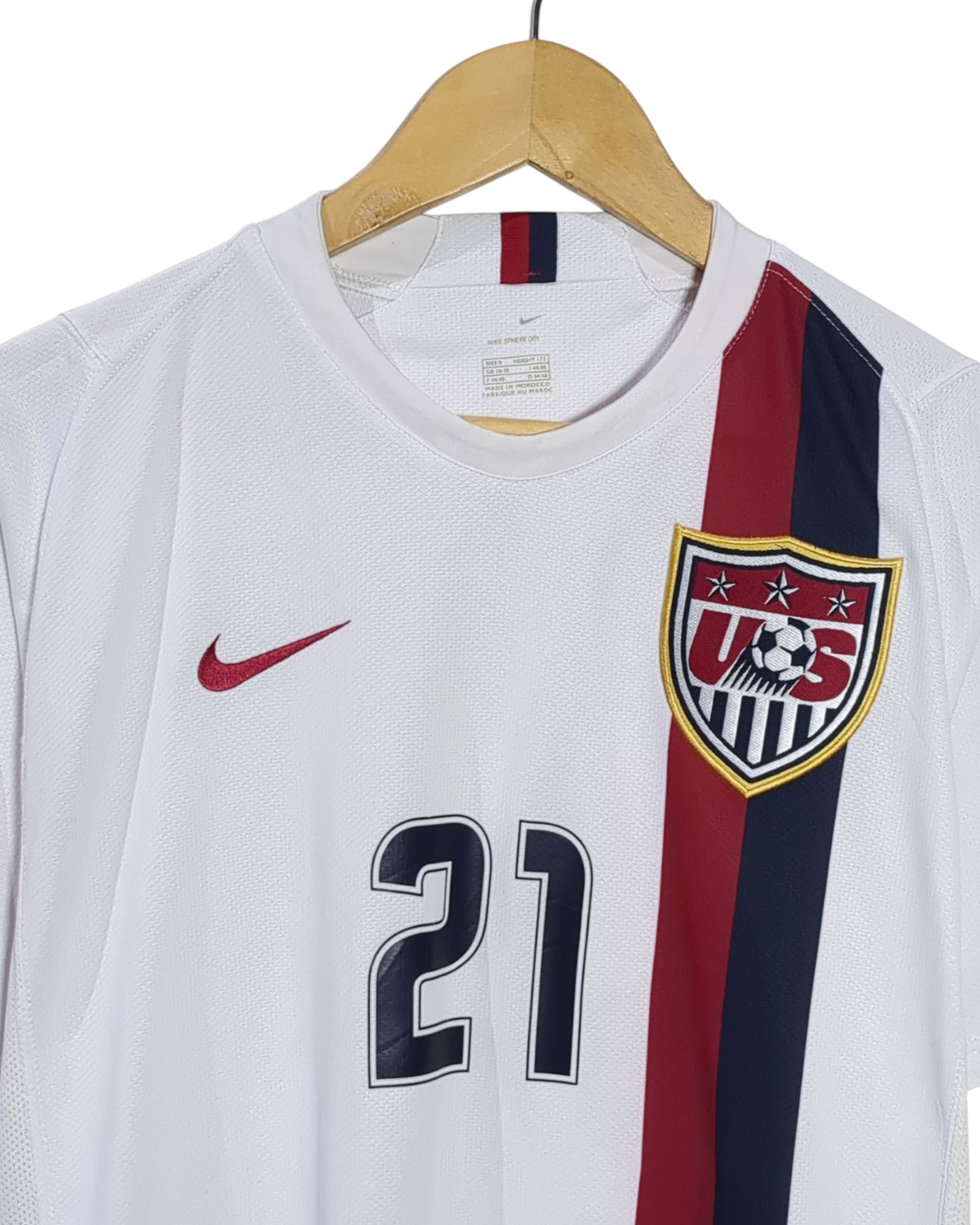 2006-07 USA Nike Home Shirt #21 Donovan - (S)