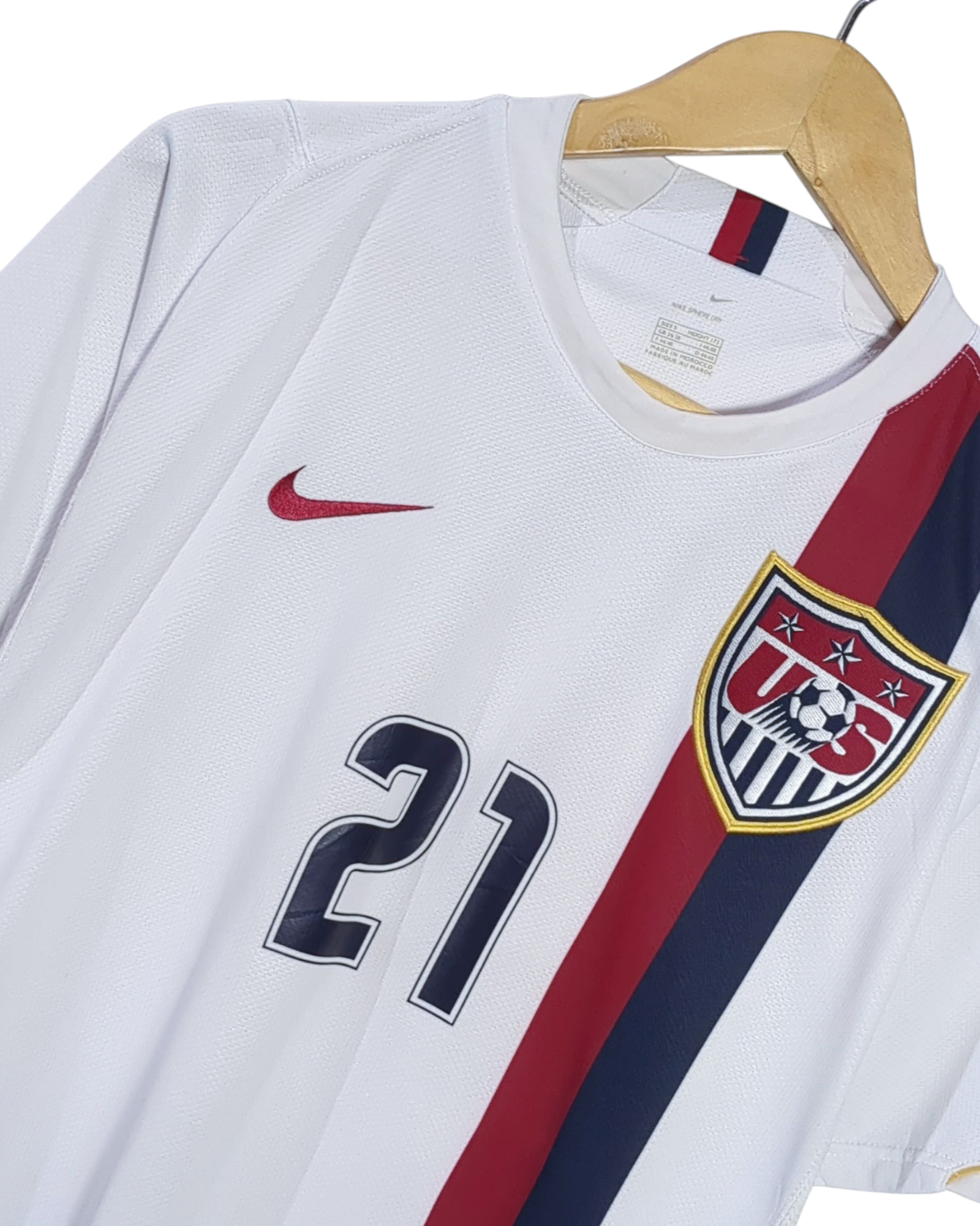 2006-07 USA Nike Home Shirt #21 Donovan - (S)