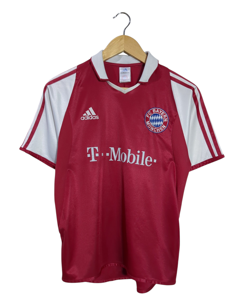 2003-04 Bayern Munich Adidas Home Shirt #10 Makaay - (XL.Boys)
