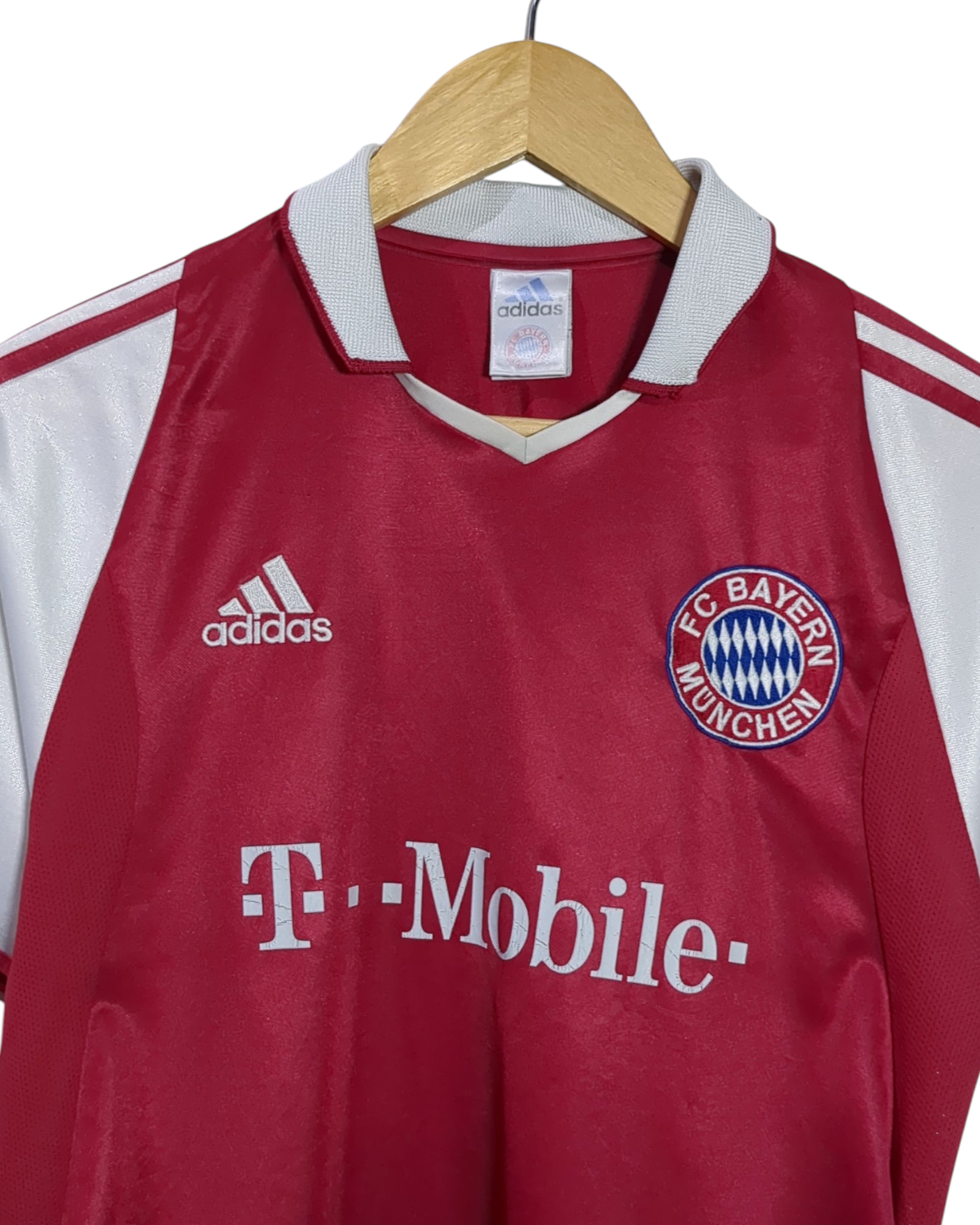 2003-04 Bayern Munich Adidas Home Shirt #10 Makaay - (XL.Boys)