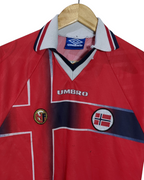1997-98 Norway Umbro Home Shirt - (L.Boys)