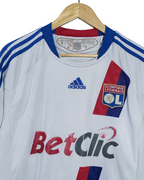 2010-11 Olympique Lyonnais Adidas Home Shirt #9 Lisandro - (M)