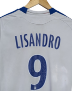 2010-11 Olympique Lyonnais Adidas Home Shirt #9 Lisandro - (M)