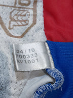2010-11 Olympique Lyonnais Adidas Home Shirt #9 Lisandro - (M)
