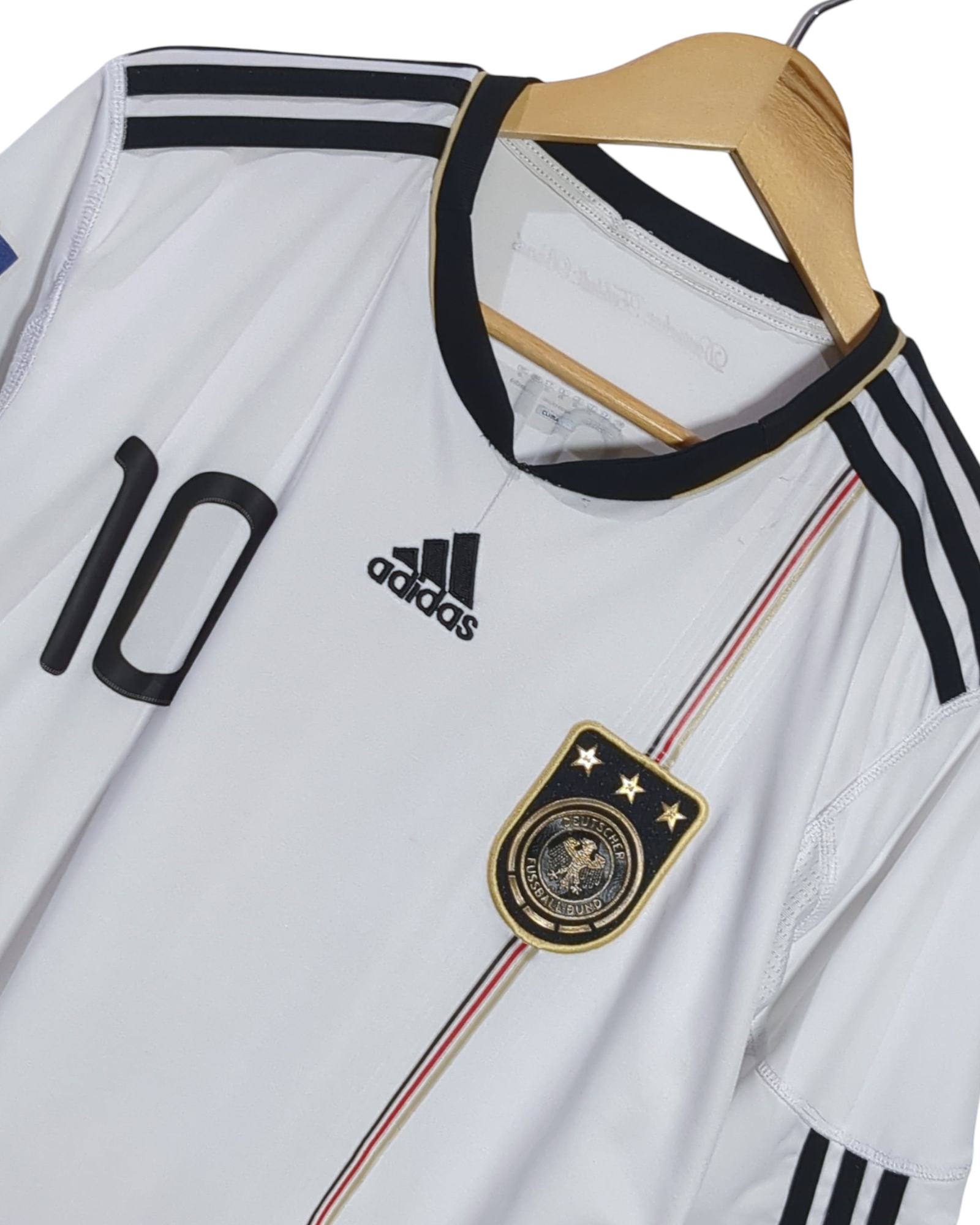 2010-11 Germany Adidas Home Shirt #10 Podolski - (L)