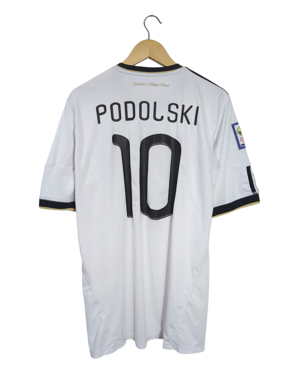2010-11 Germany Adidas Home Shirt #10 Podolski - (L)