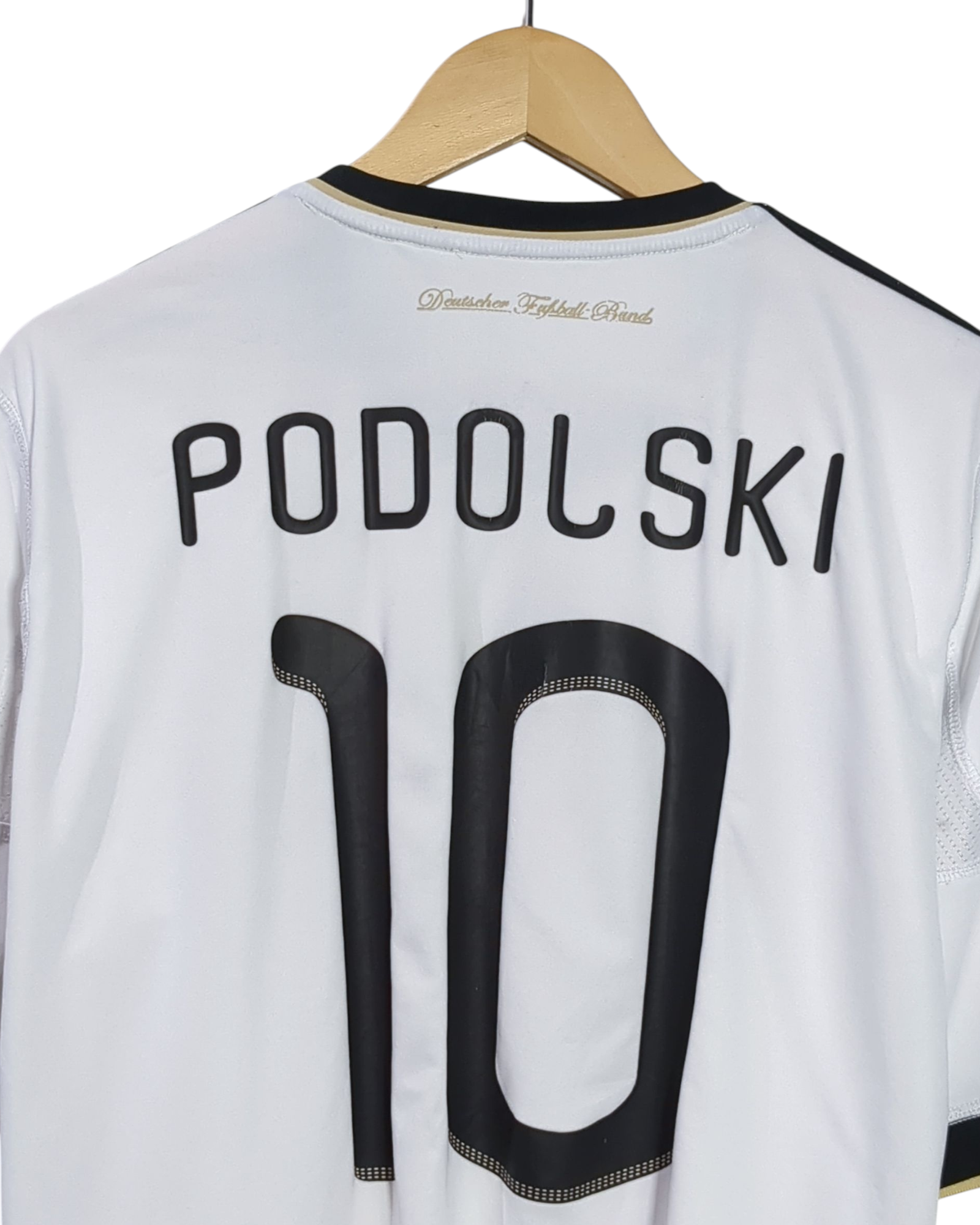 2010-11 Germany Adidas Home Shirt #10 Podolski - (L)