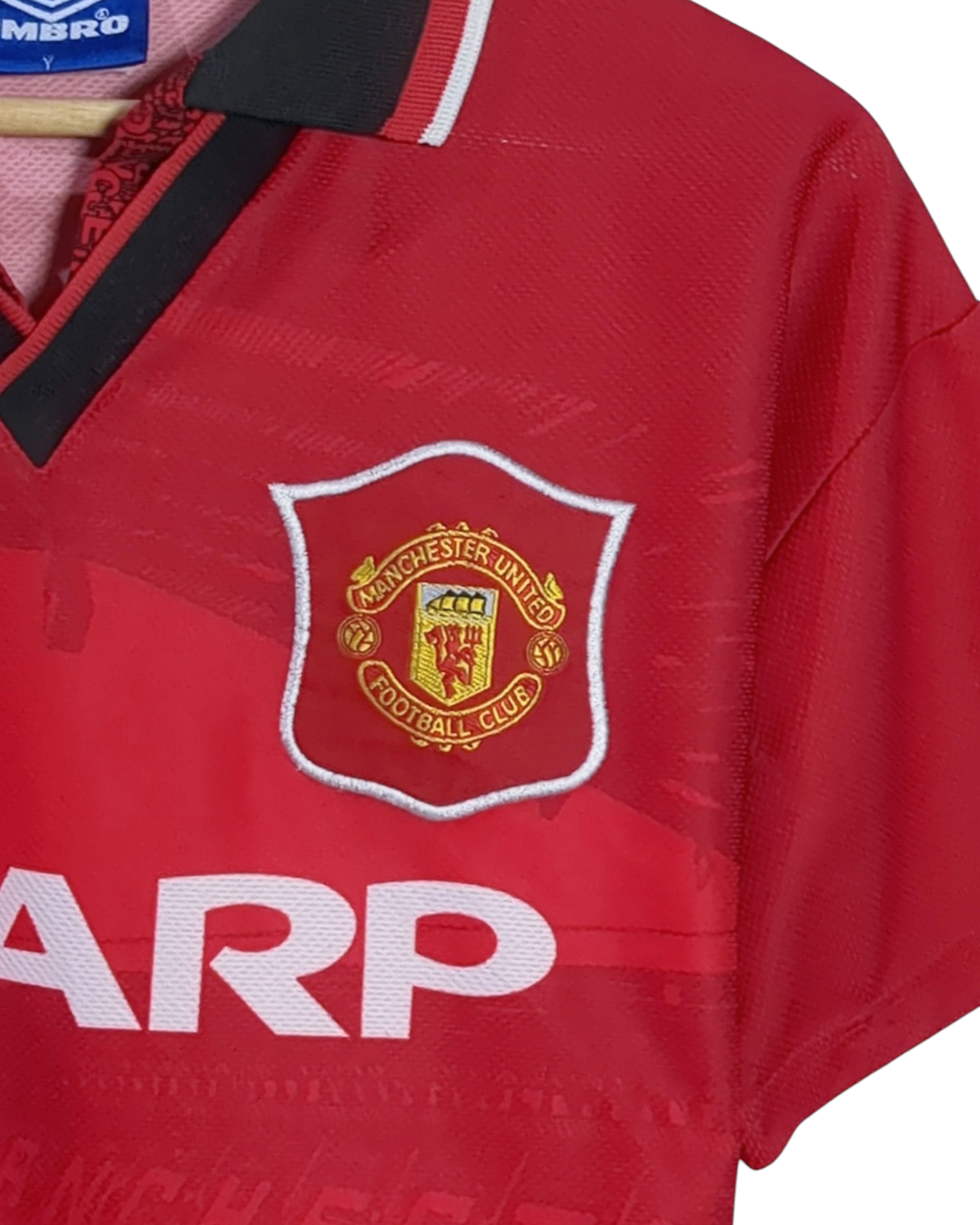 1994-96 Manchester United Umbro Home Shirt - (Y)