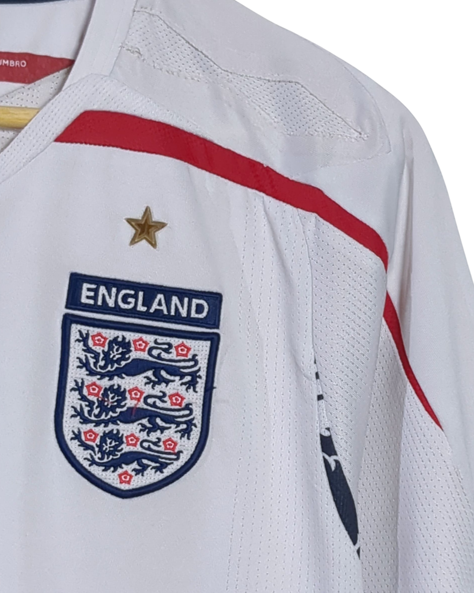 2007-09 England Umbro Home Shirt - (M)