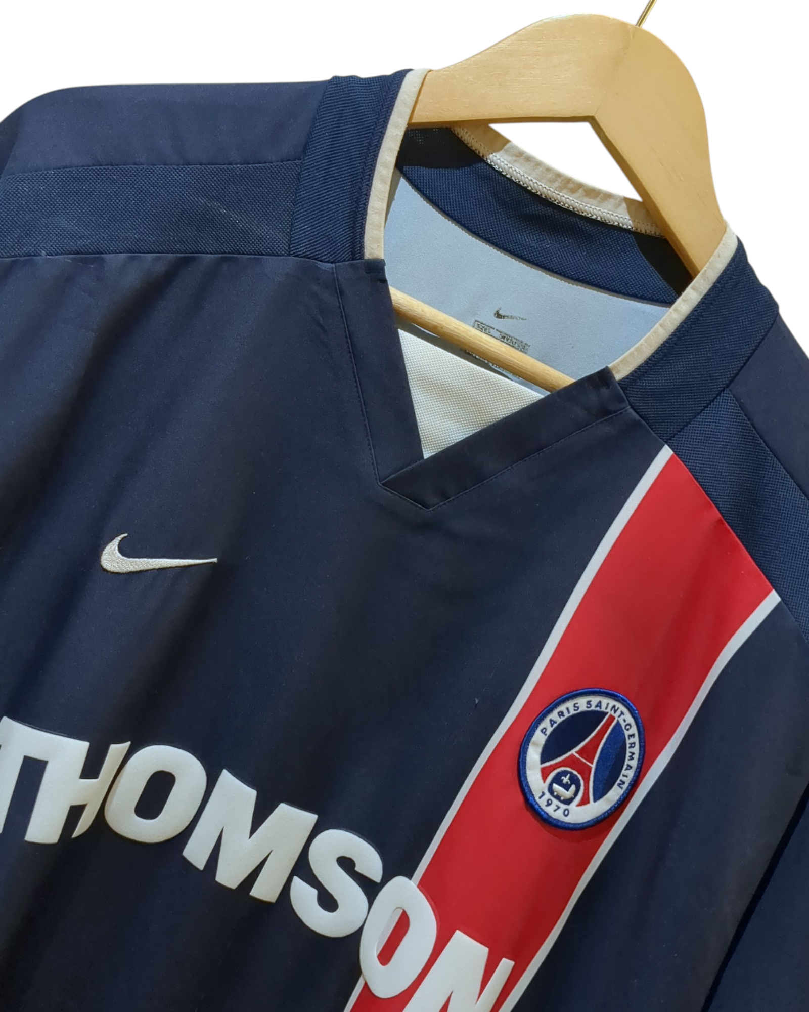 2002-03 PSG Nike Home Shirt #10 Ronaldinho - (L)
