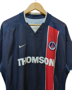 2002-03 PSG Nike Home Shirt #10 Ronaldinho - (L)