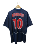 2002-03 PSG Nike Home Shirt #10 Ronaldinho - (L)