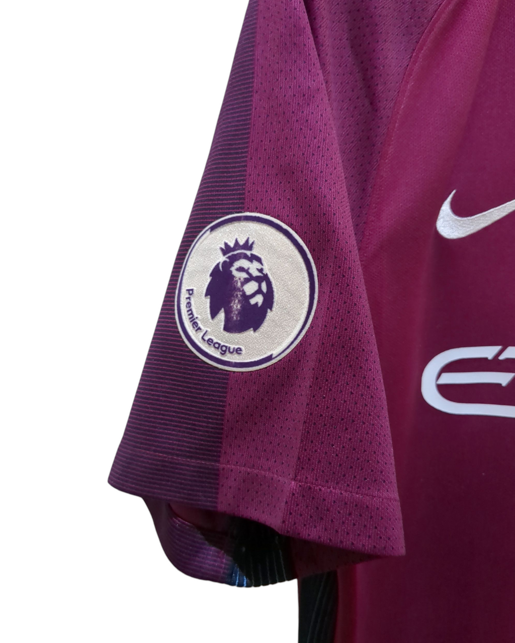 2017-18 Manchester City Nike Away Shirt #17 De Bruyne - (M)