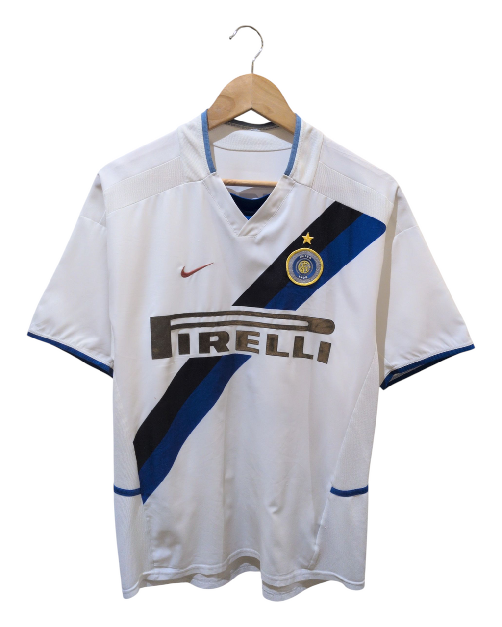 2002-03 Inter Milan Nike Away Shirt #32 Vieri - (S)