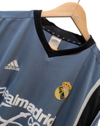 2001 Real Madrid Adidas Away L/S Shirt #7 Raul - (XL)