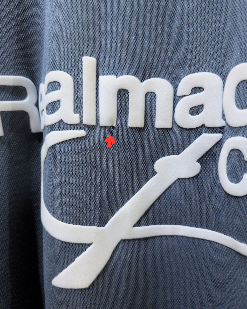2001 Real Madrid Adidas Away L/S Shirt #7 Raul - (XL)
