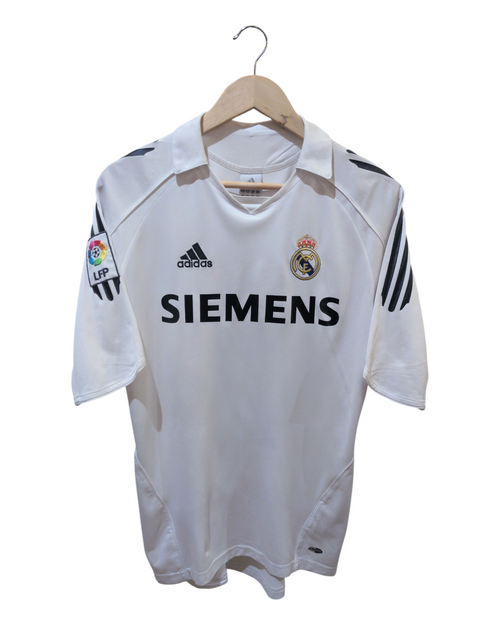 2005-06 Real Madrid Adidas Home Shirt #5 Zidane - (XL.Boys)