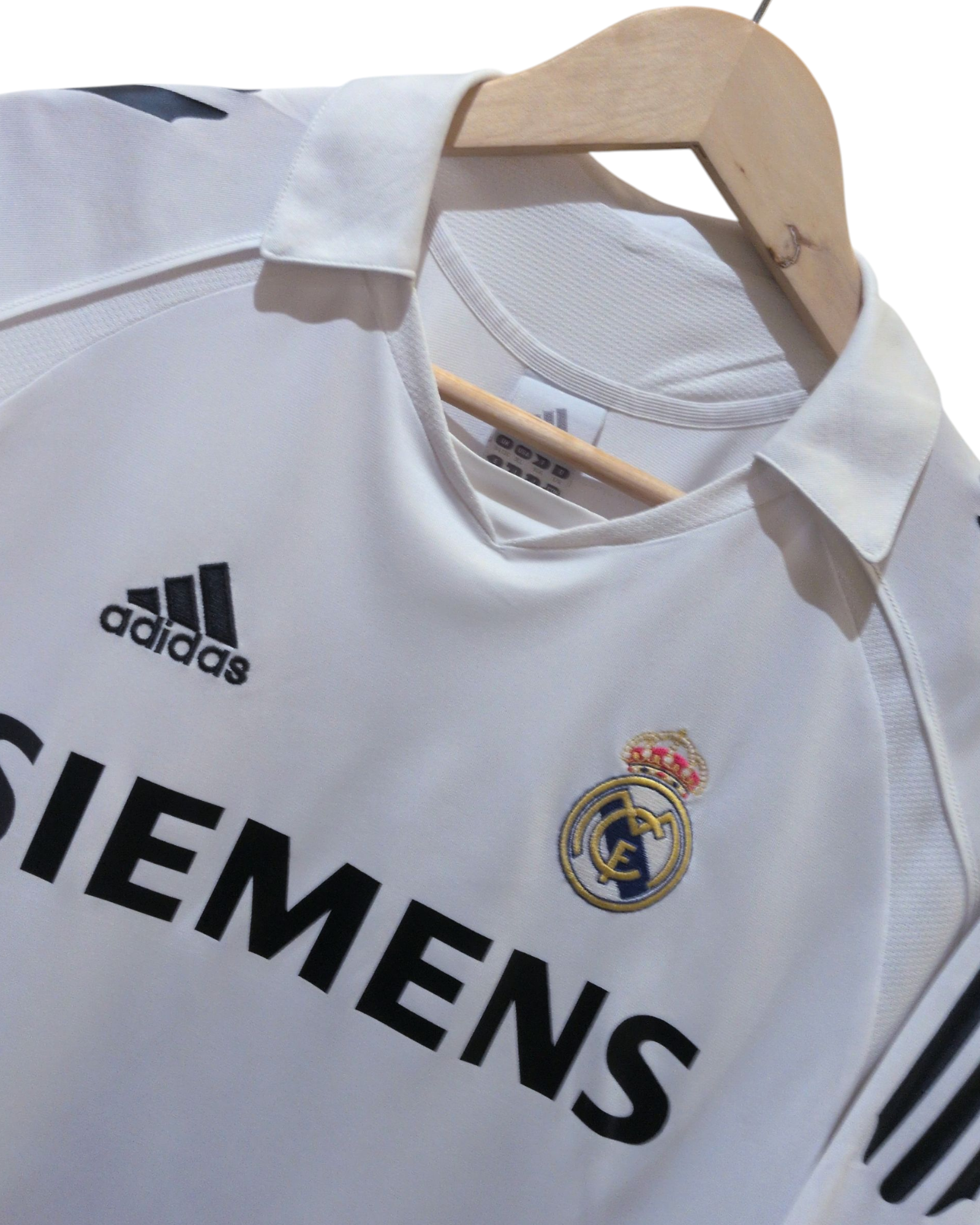 2005-06 Real Madrid Adidas Home Shirt #5 Zidane - (XL.Boys)