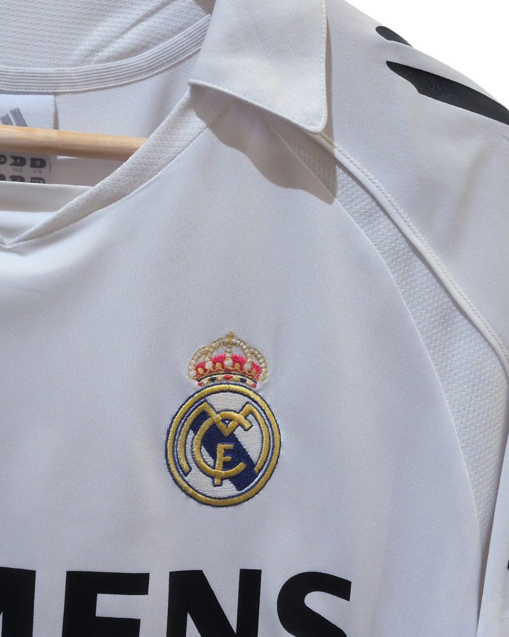 2005-06 Real Madrid Adidas Home Shirt #5 Zidane - (XL.Boys)
