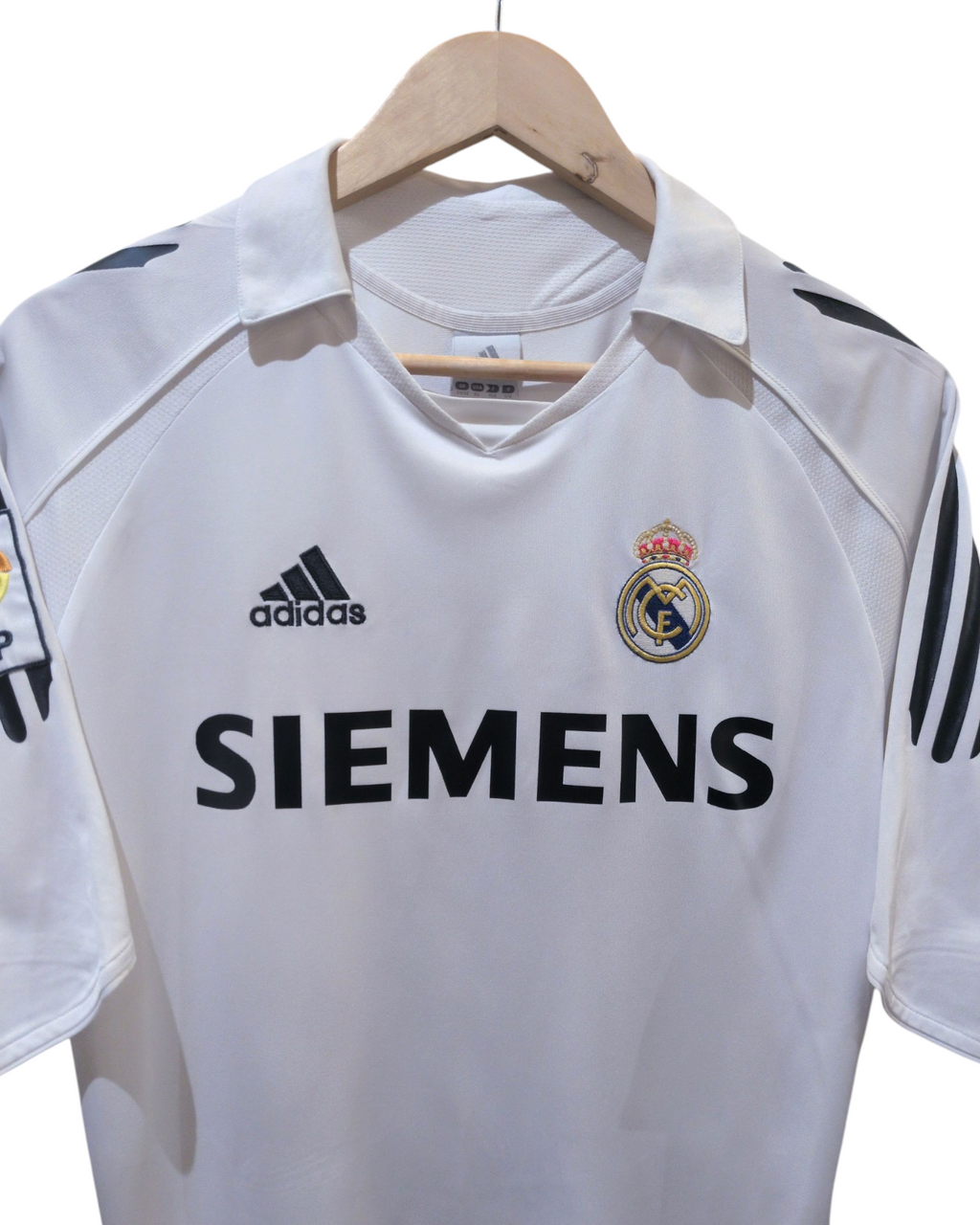2005-06 Real Madrid Adidas Home Shirt #5 Zidane - (XL.Boys)