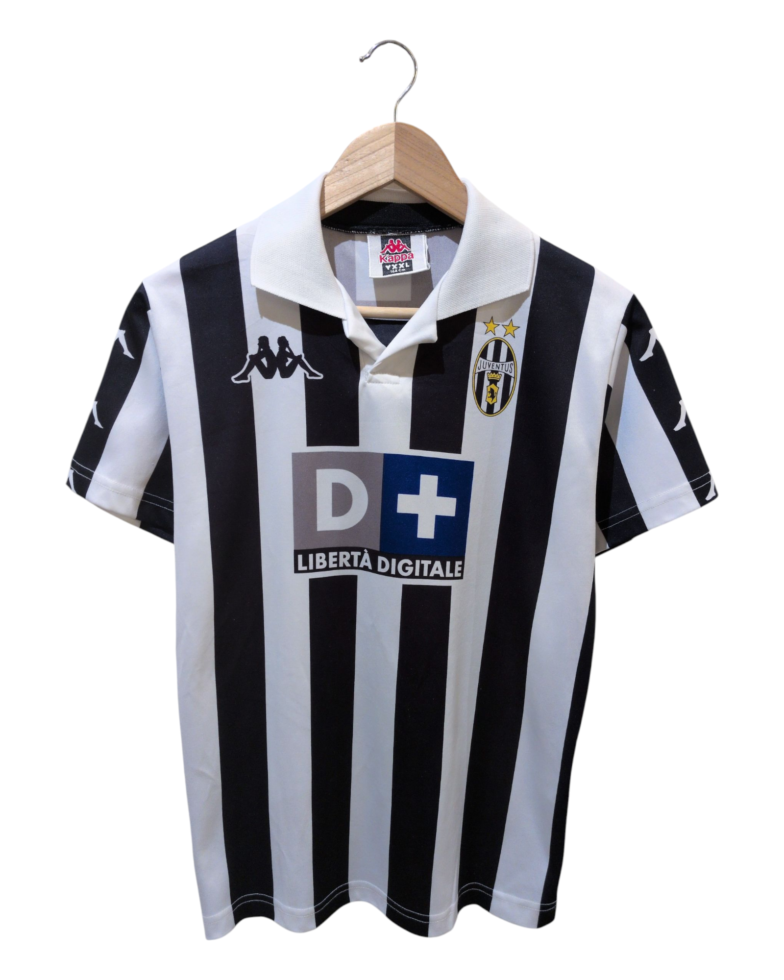 1998-99 Juventus Kappa Basic Home Shirt #9 Inzaghi - (XXL.Boys)