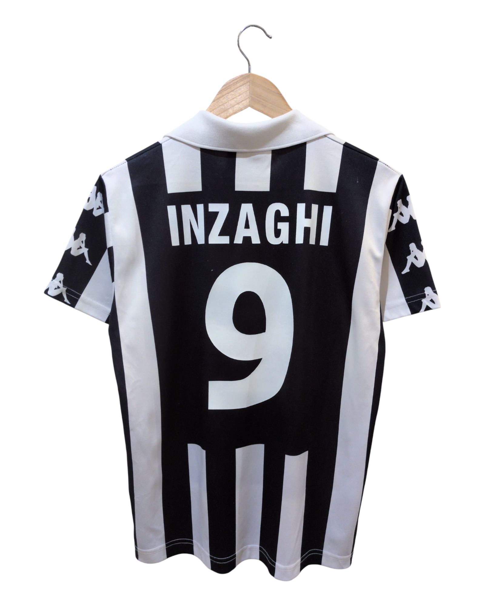 1998-99 Juventus Kappa Basic Home Shirt #9 Inzaghi - (XXL.Boys)